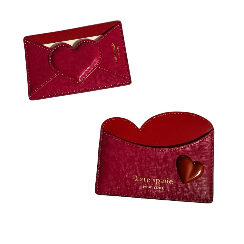 Kate spade cardholder and sticker pocket bundle